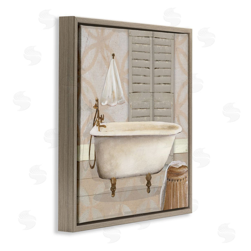 Carol Robinson | Neutral Bath Rustic