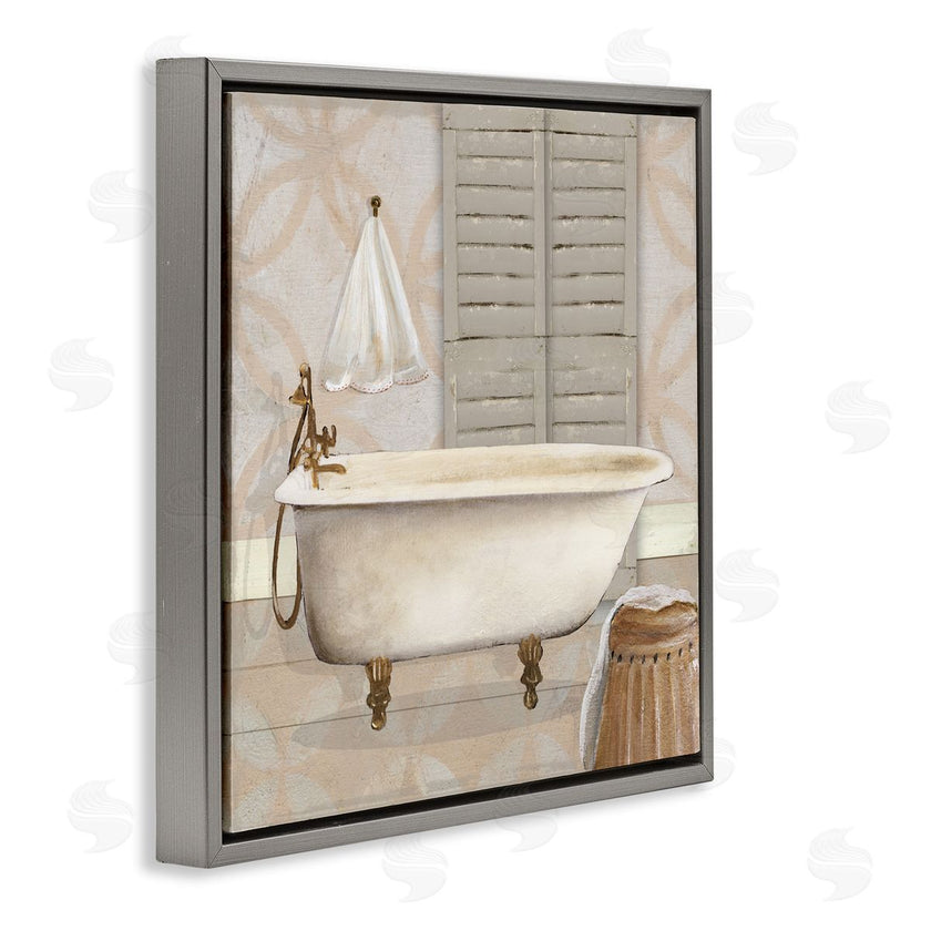 Carol Robinson | Neutral Bath Rustic