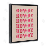 CAD Designs | Howdy Pink Typography