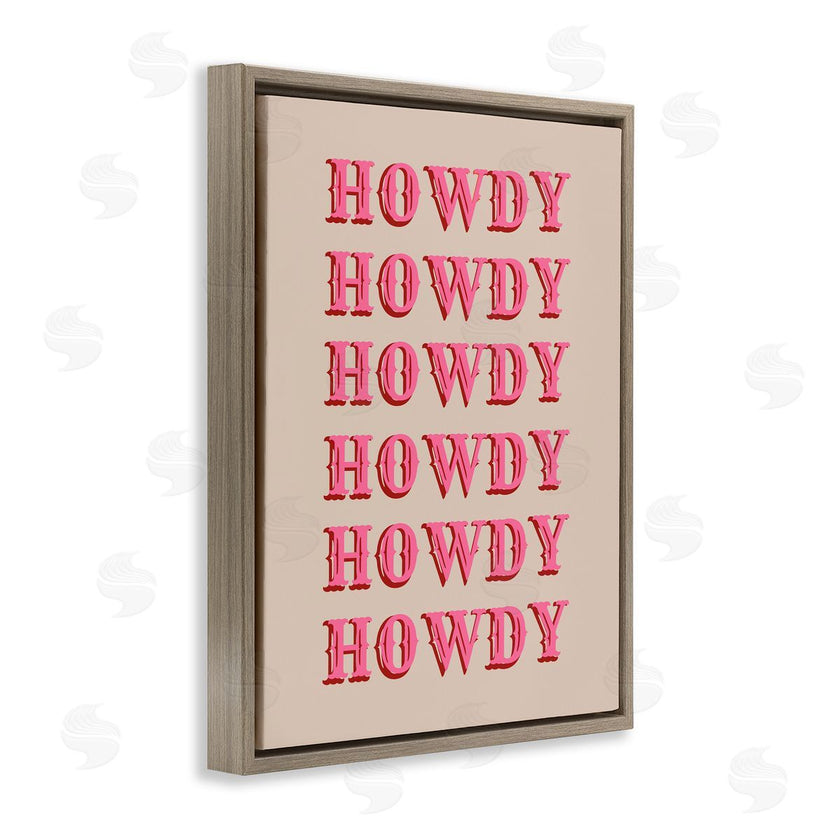 CAD Designs | Howdy Pink Typography