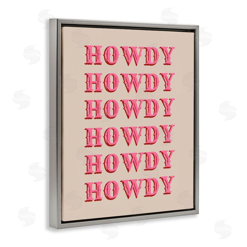 CAD Designs | Howdy Pink Typography