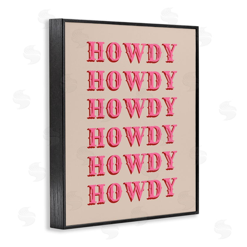 CAD Designs | Howdy Pink Typography