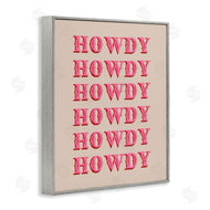 CAD Designs | Howdy Pink Typography