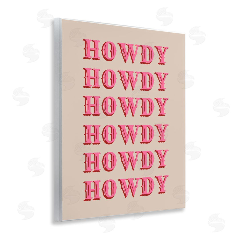 CAD Designs | Howdy Pink Typography