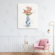 Carol Robinson | Chinoiserie Blooms Pink Florals