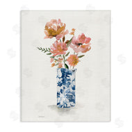 Carol Robinson | Chinoiserie Blooms Pink Flowers