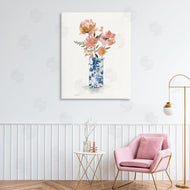 Carol Robinson | Chinoiserie Blooms Pink Flowers