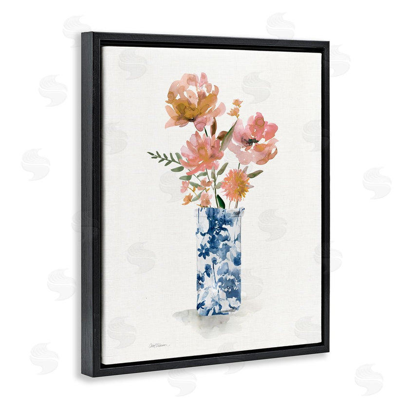 Carol Robinson | Chinoiserie Blooms Pink Flowers