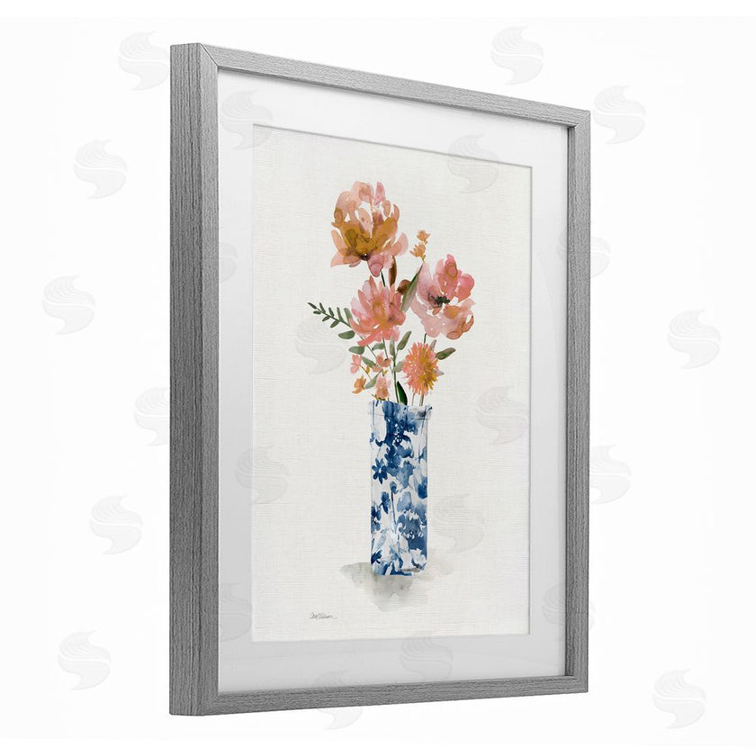 Carol Robinson | Chinoiserie Blooms Pink Flowers