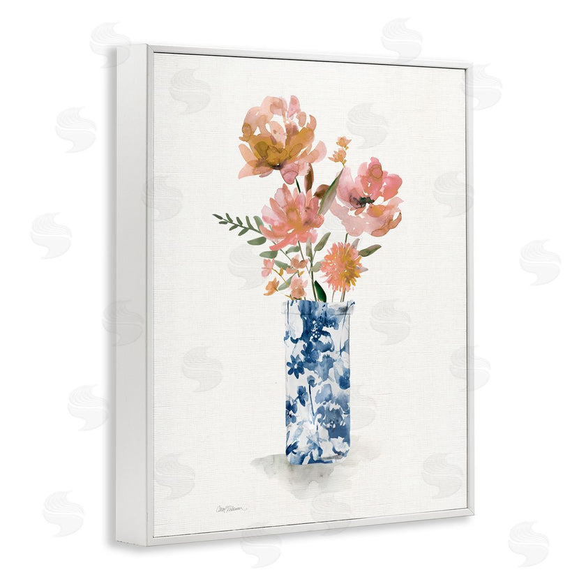 Carol Robinson | Chinoiserie Blooms Pink Flowers