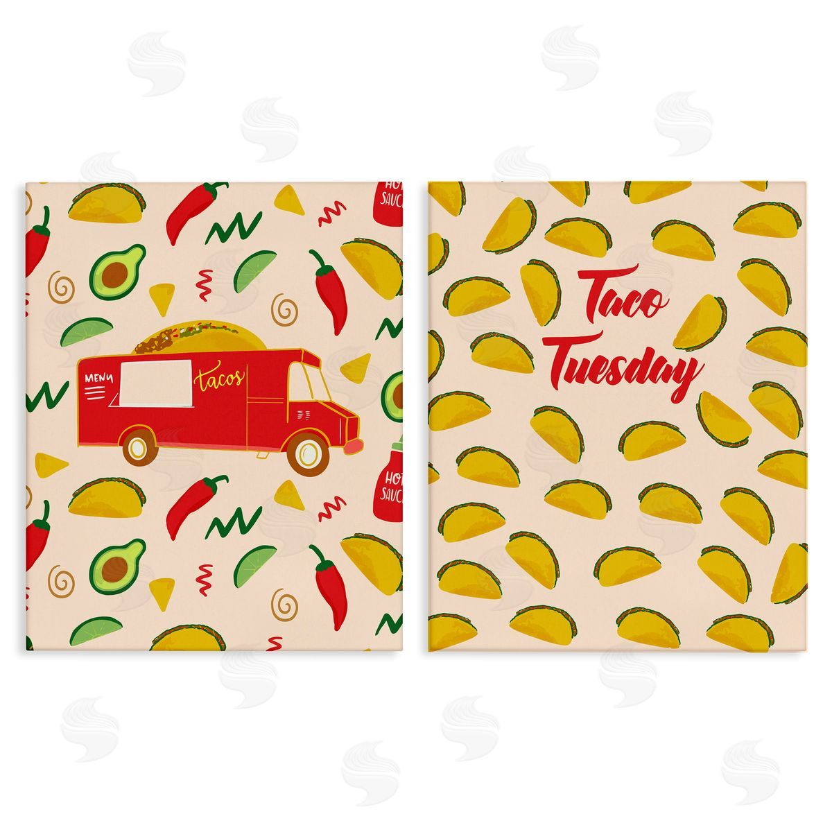 Dina Riddle | Taco Tuesday and Truck Patterned