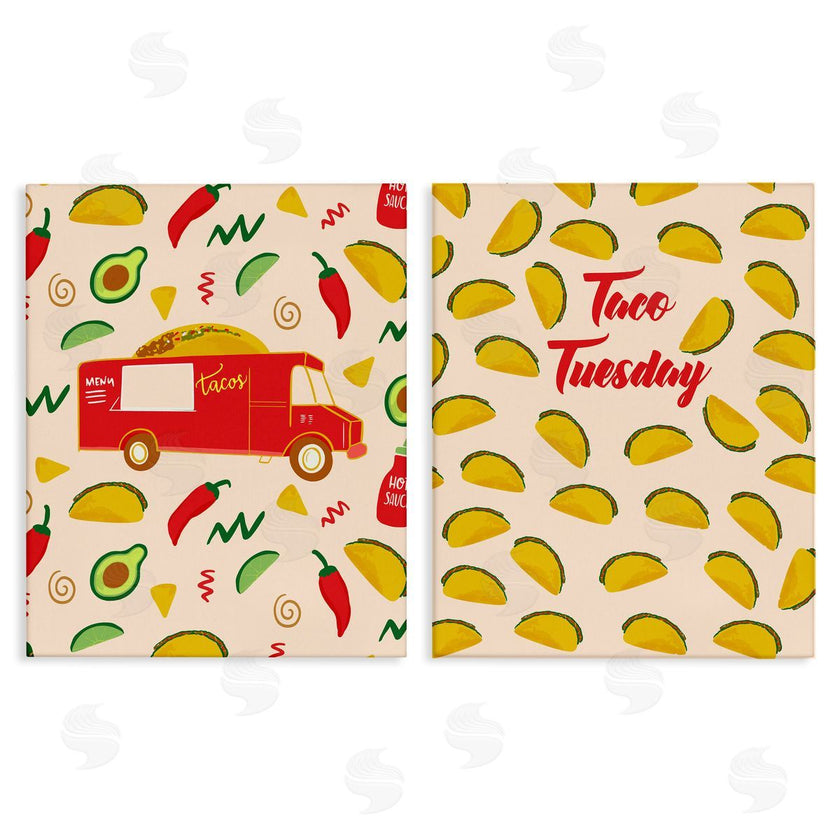Dina Riddle | Taco Tuesday and Truck Patterned