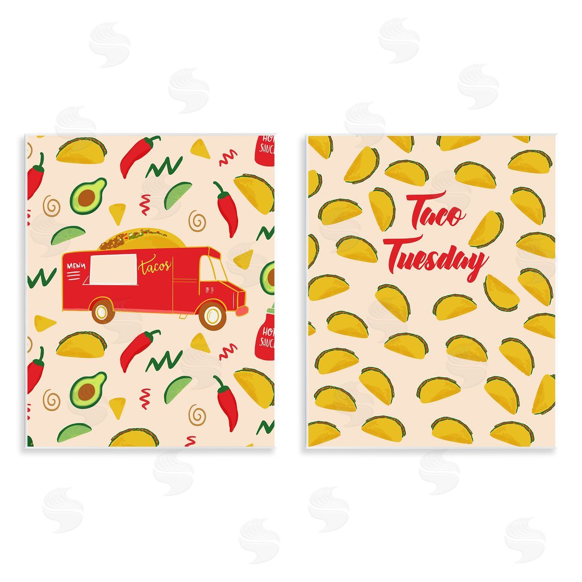 Dina Riddle | Taco Tuesday and Truck Patterned
