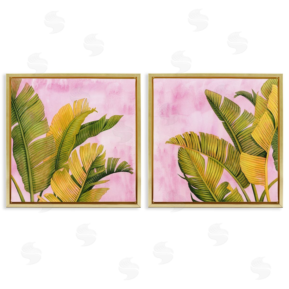 Grace Popp | Pink & Palms Leaves