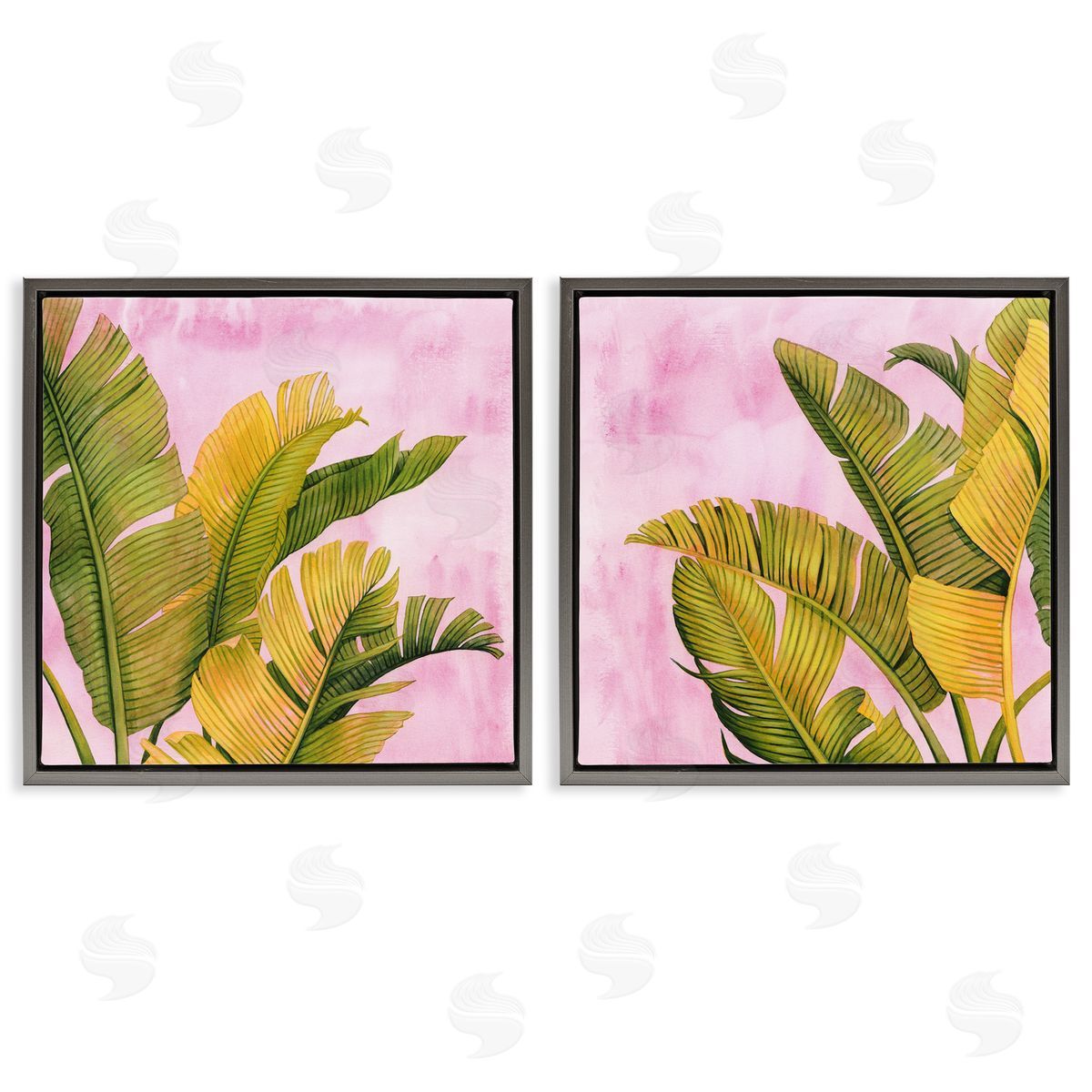 Grace Popp | Pink & Palms Leaves
