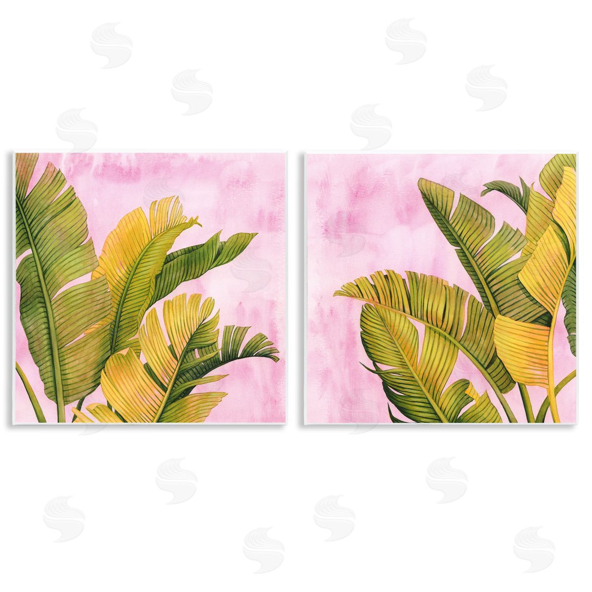 Grace Popp | Pink & Palms Leaves