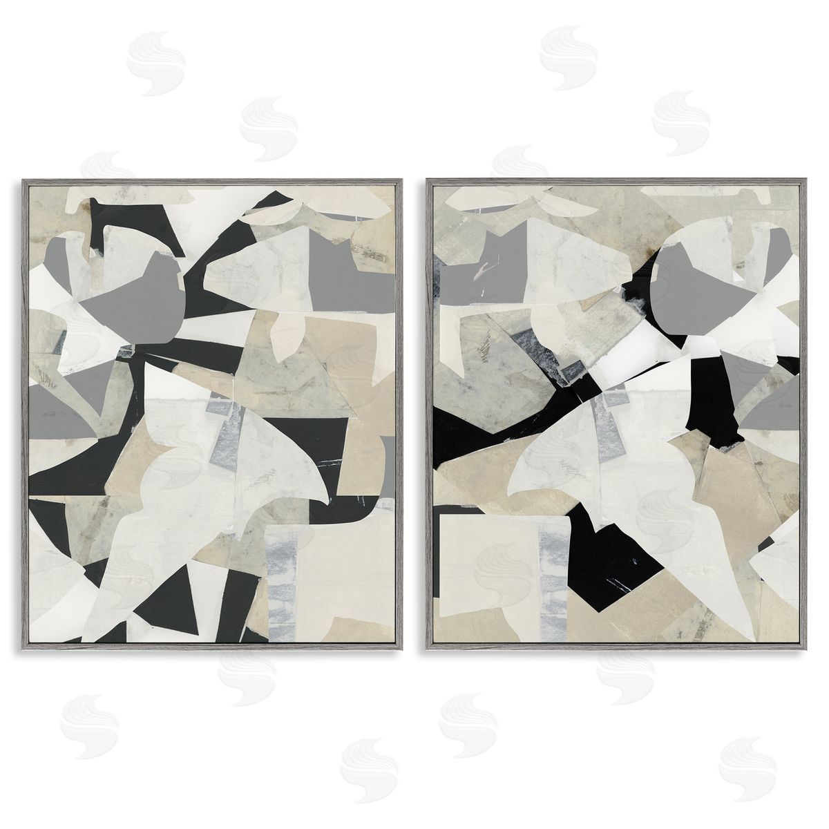 Cartissi | Fragmented Monochrome Falls