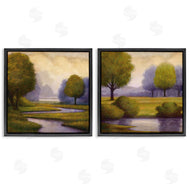 Gregory Williams | Lavender Sunrise Reflections