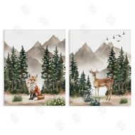 Christine Simpson Art | In the Woods Animals