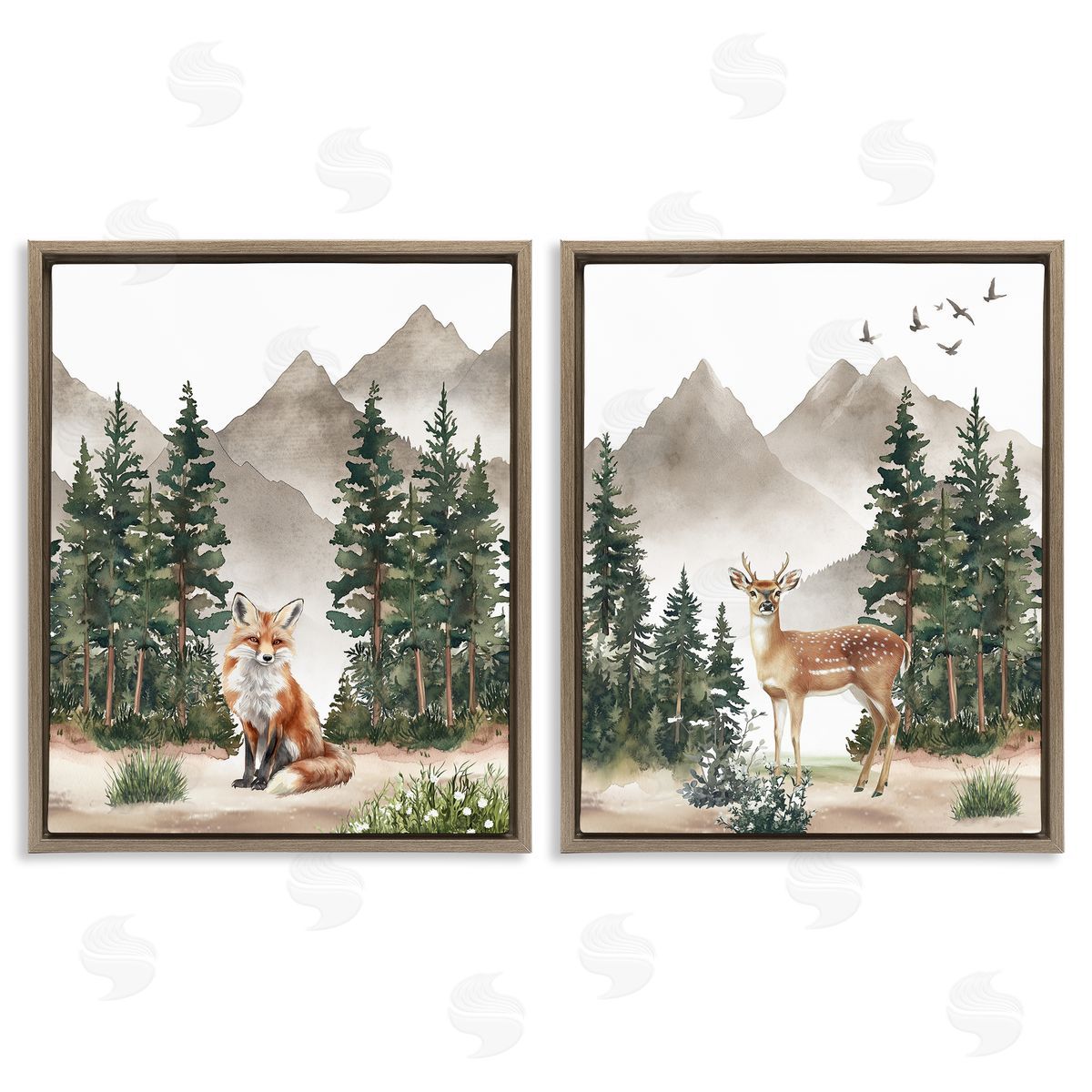 Christine Simpson Art | In the Woods Animals