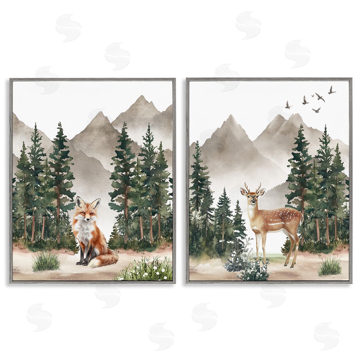 Christine Simpson Art | In the Woods Animals
