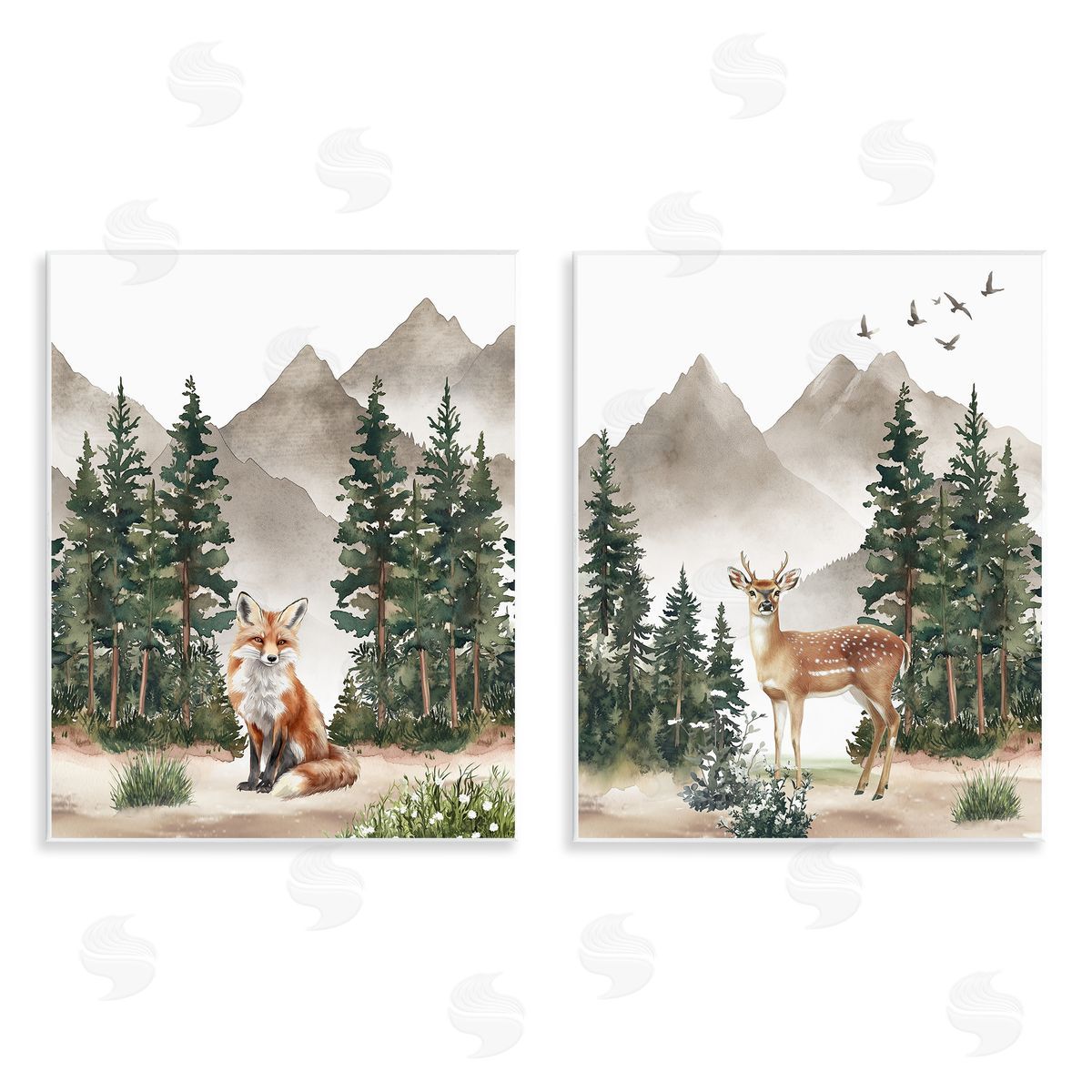 Christine Simpson Art | In the Woods Animals
