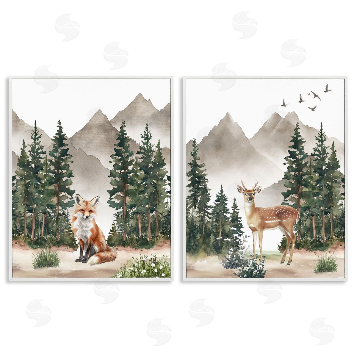Christine Simpson Art | In the Woods Animals