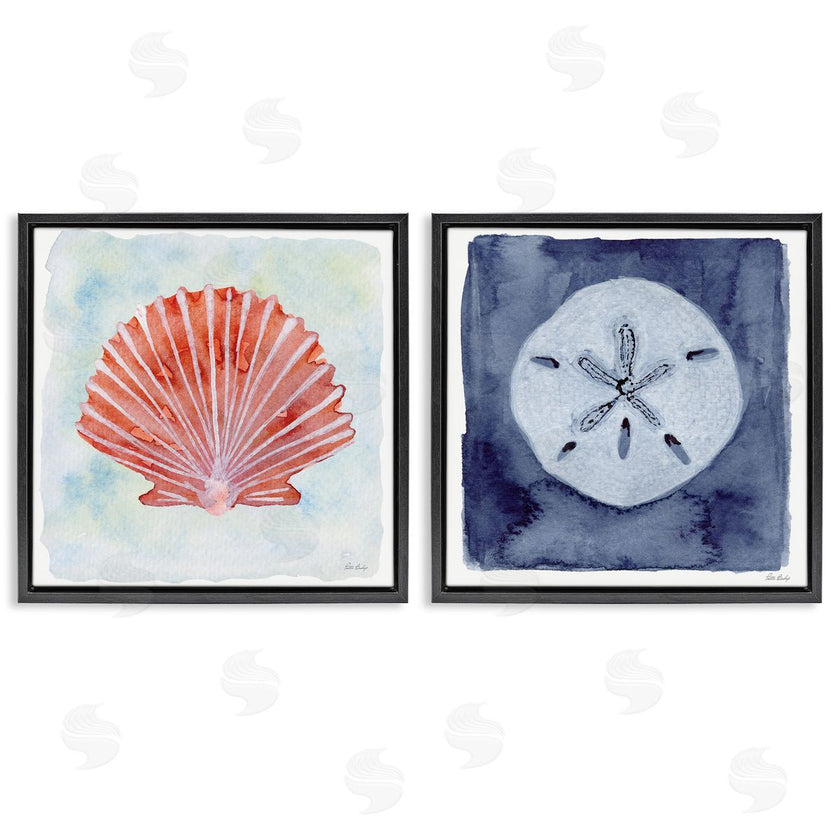 Patti Bishop | Peach Scallop & White Sand Dollar