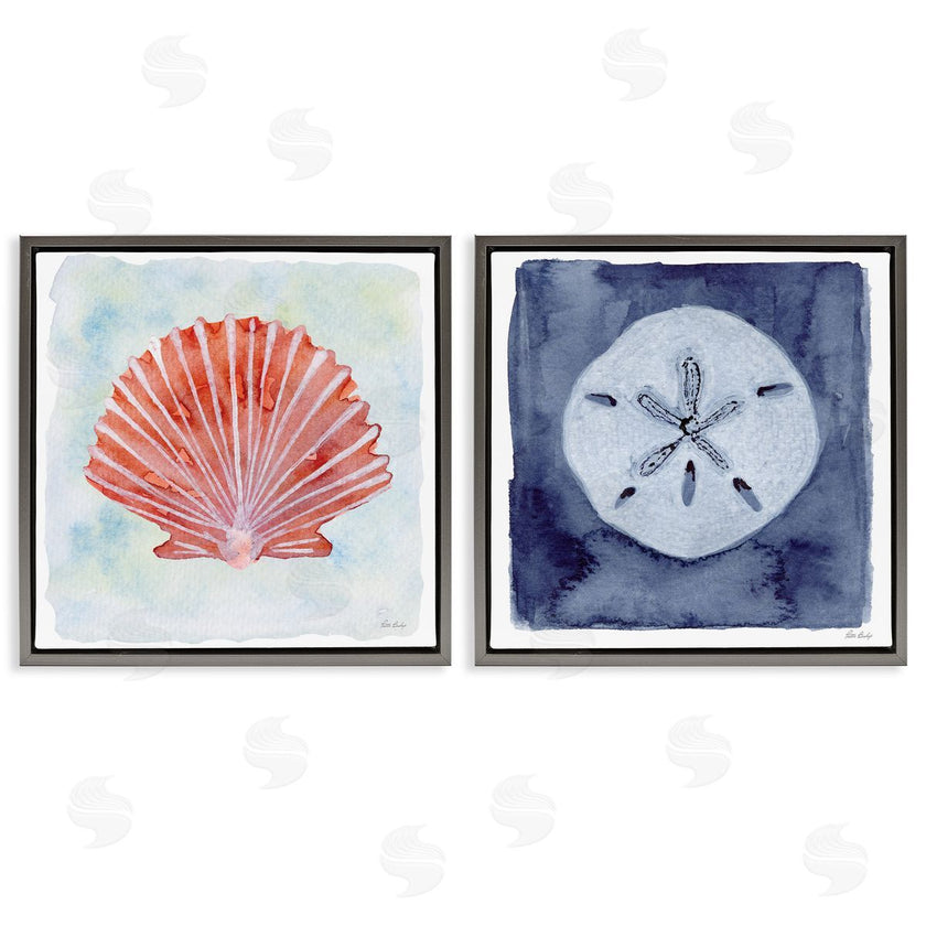 Patti Bishop | Peach Scallop & White Sand Dollar