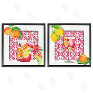 Hillary Holt | Sangria Pitcher & Glass