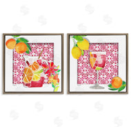 Hillary Holt | Sangria Pitcher & Glass