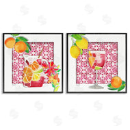 Hillary Holt | Sangria Pitcher & Glass