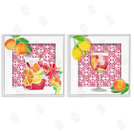 Hillary Holt | Sangria Pitcher & Glass