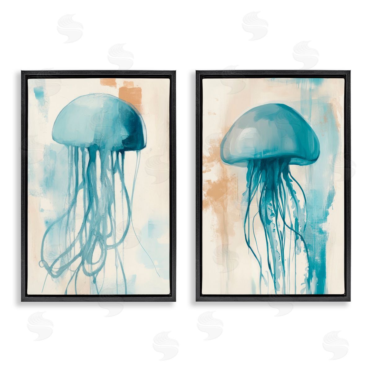 Irena Orlov Dreamy Jellyfish Illusions Canvas Wall Art Print