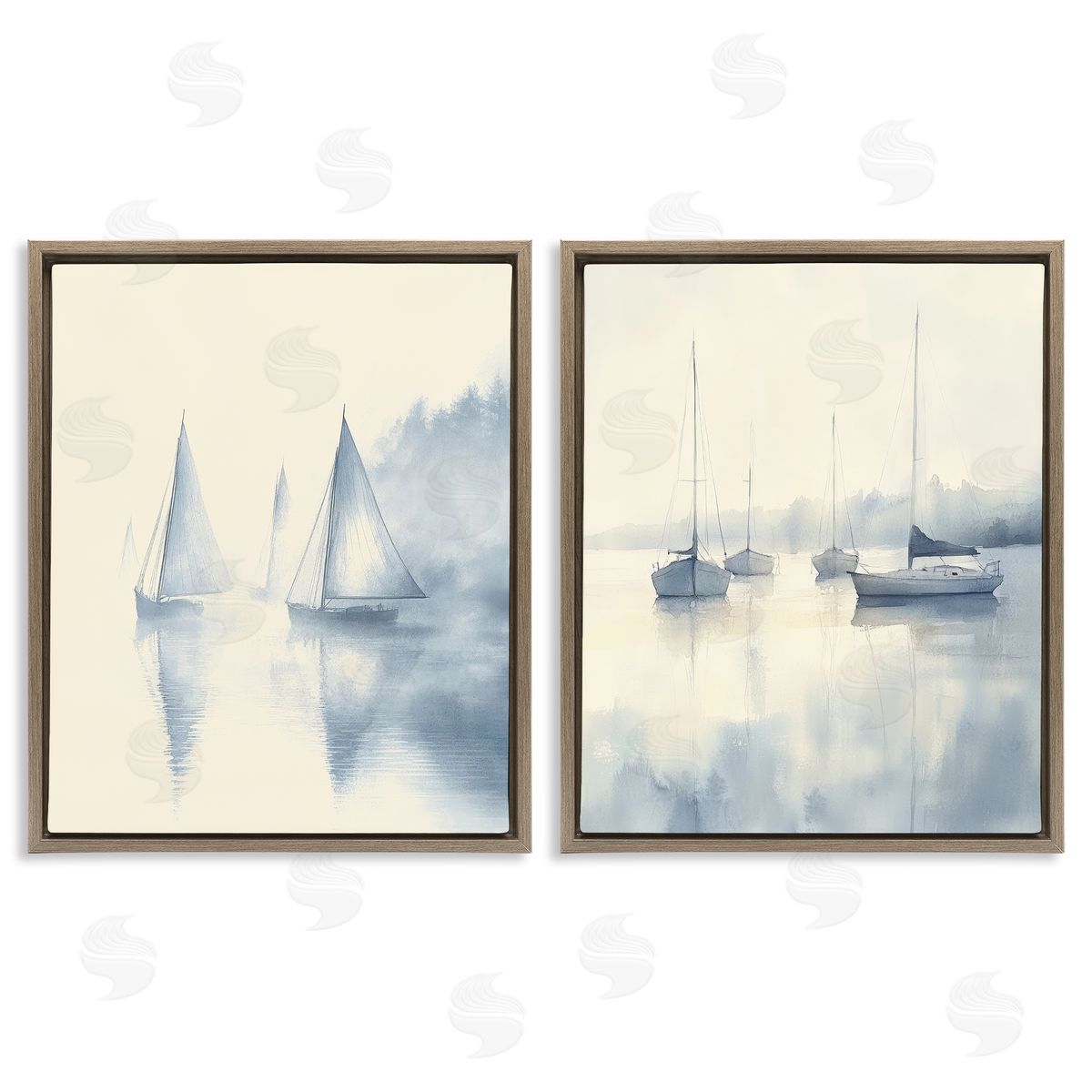 Novae Tides Of Freedom Sailboats Canvas Wall Art Print