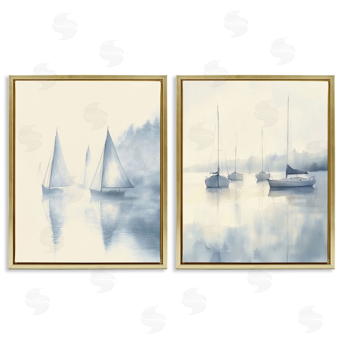 Novae Tides Of Freedom Sailboats Canvas Wall Art Print