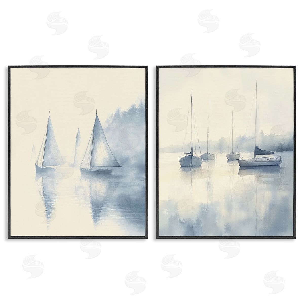 Novae Tides Of Freedom Sailboats Canvas Wall Art Print