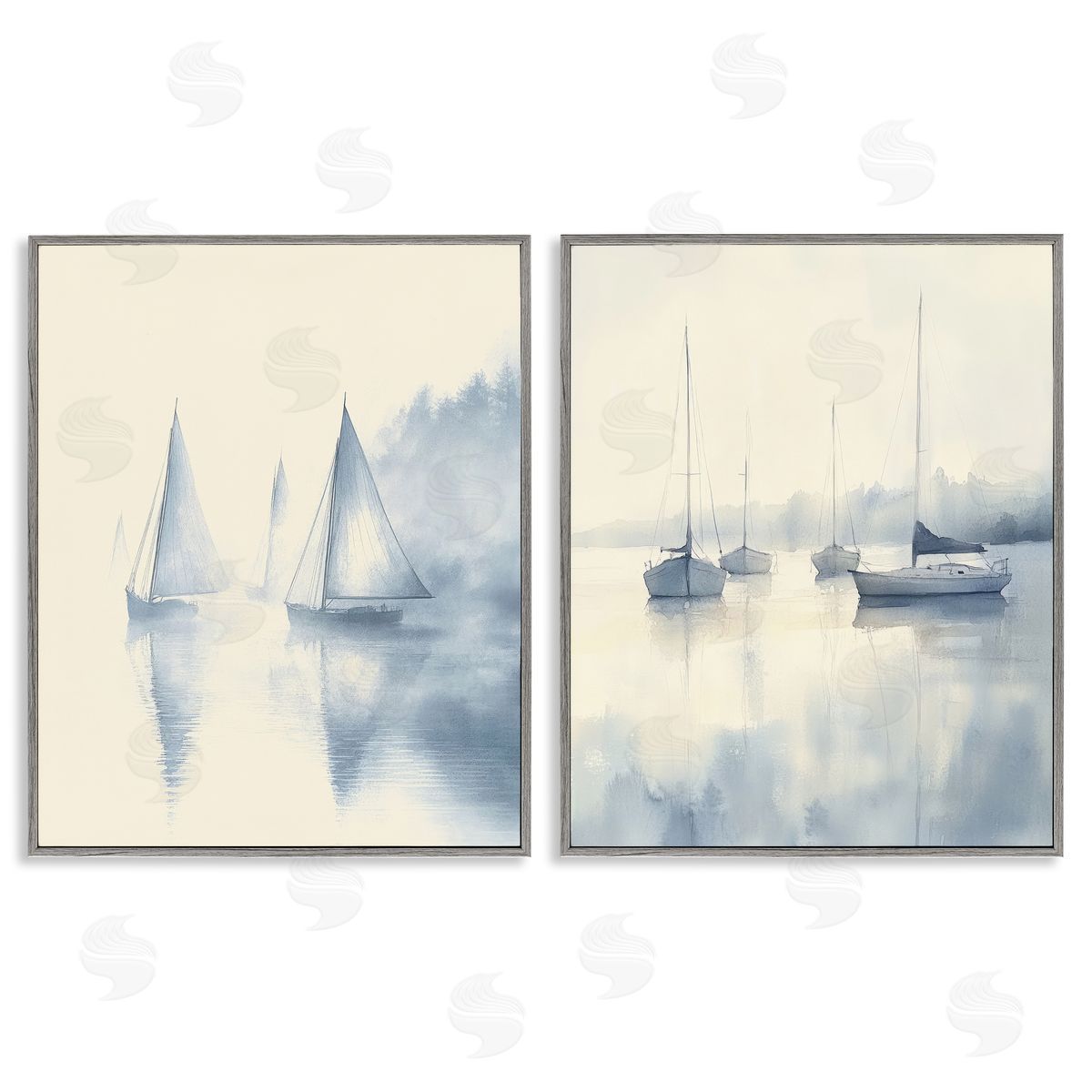 Novae Tides Of Freedom Sailboats Canvas Wall Art Print