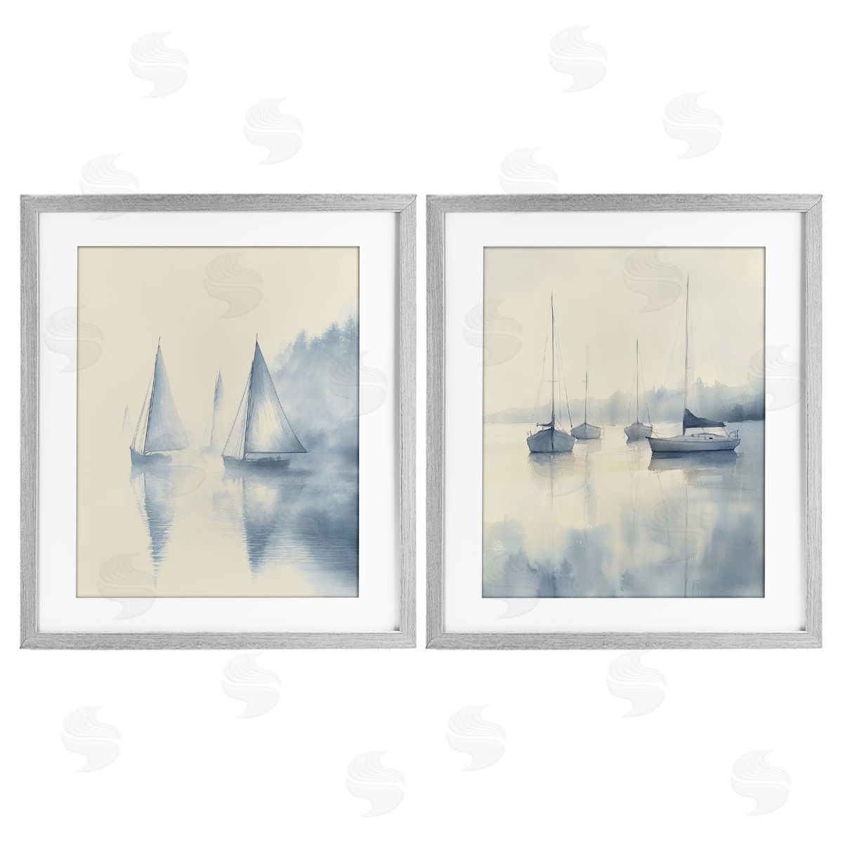 Novae Tides Of Freedom Sailboats Canvas Wall Art Print