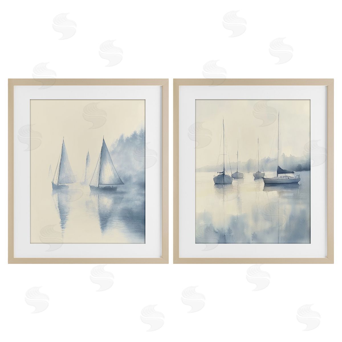 Novae Tides Of Freedom Sailboats Canvas Wall Art Print