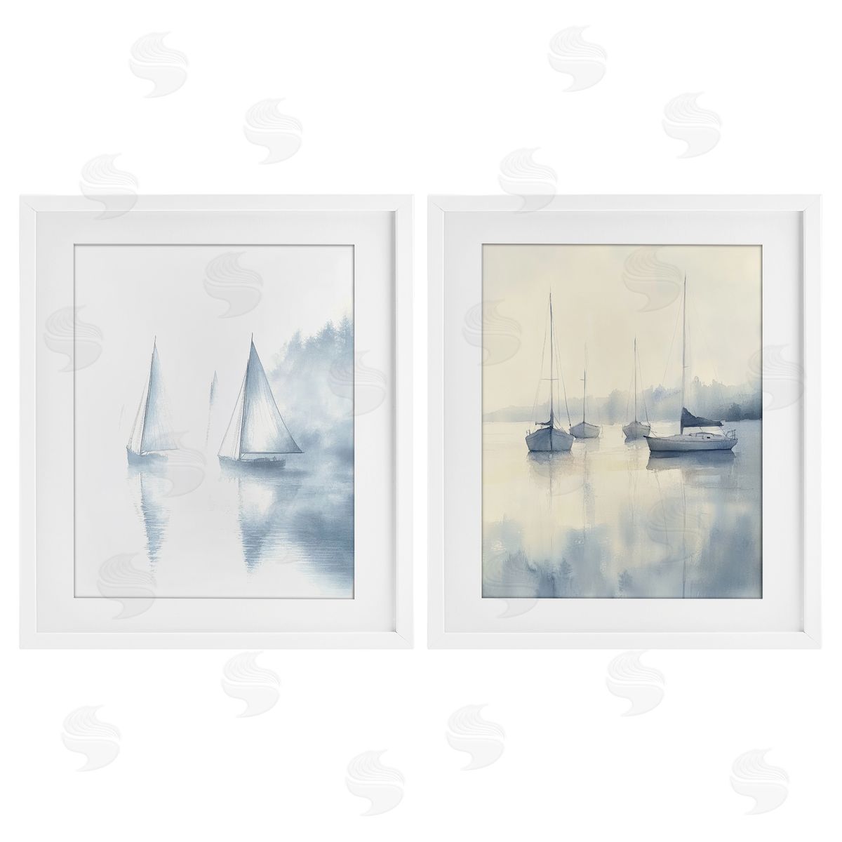 Novae Tides Of Freedom Sailboats Canvas Wall Art Print