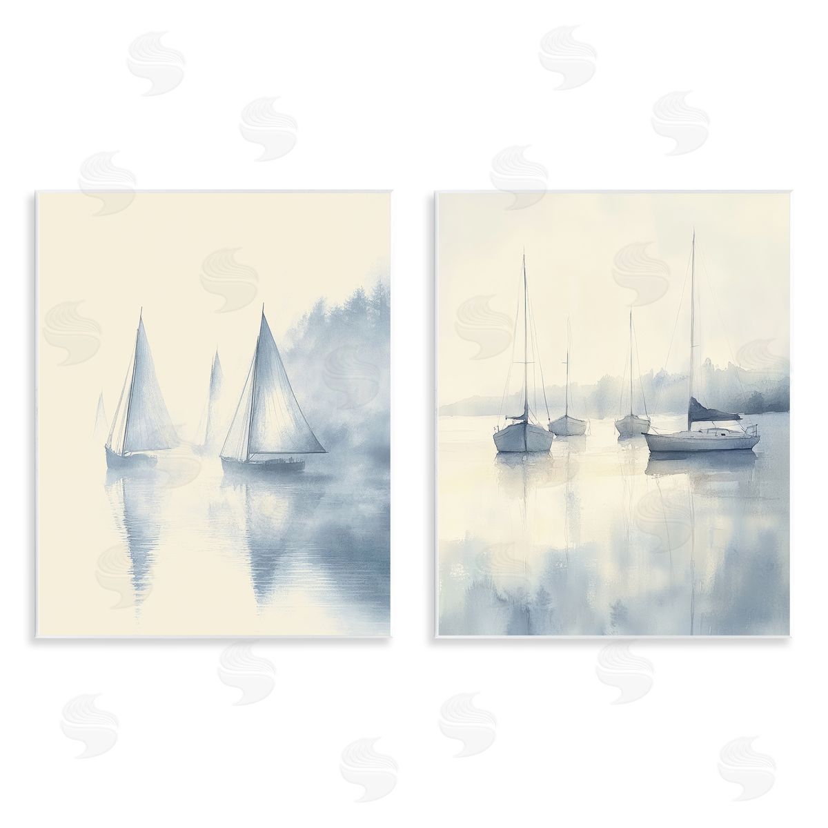 Novae Tides Of Freedom Sailboats Canvas Wall Art Print