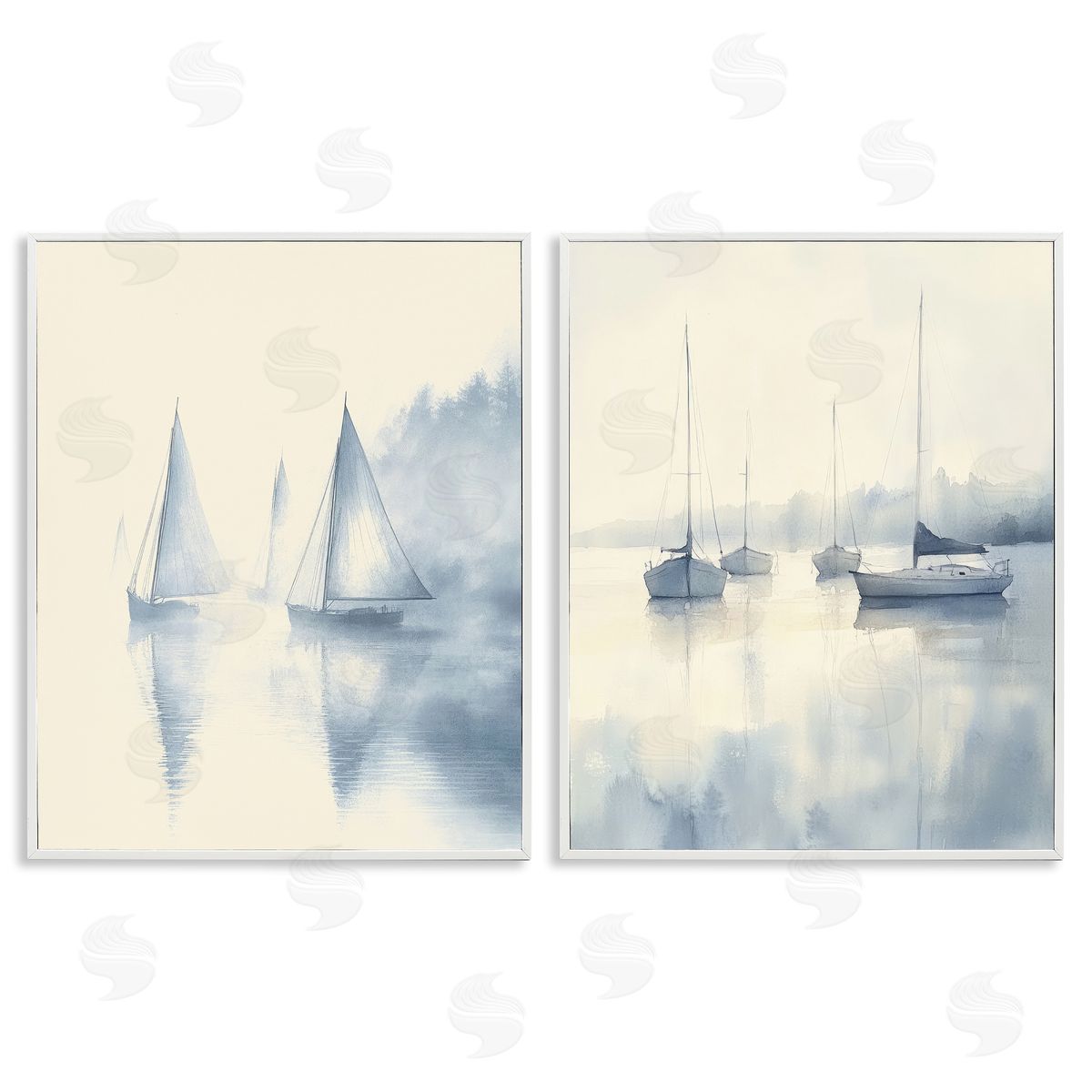 Novae Tides Of Freedom Sailboats Canvas Wall Art Print