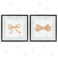 PATRICIA PINTO | Striped Border Bow
