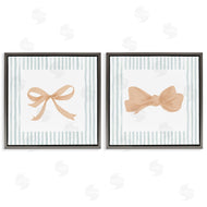 PATRICIA PINTO | Striped Border Bow