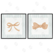 PATRICIA PINTO | Striped Border Bow