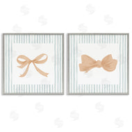 PATRICIA PINTO | Striped Border Bow