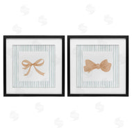 PATRICIA PINTO | Striped Border Bow