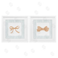 PATRICIA PINTO | Striped Border Bow