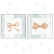 PATRICIA PINTO | Striped Border Bow